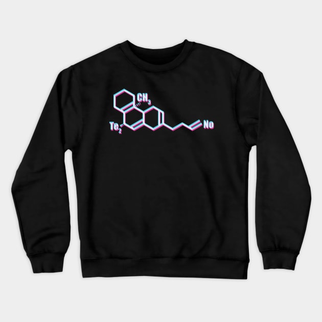 Techno Periodic Table Tshirt Crewneck Sweatshirt by avshirtnation